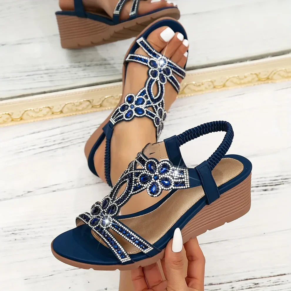 Aurelia - Crystal Sandals