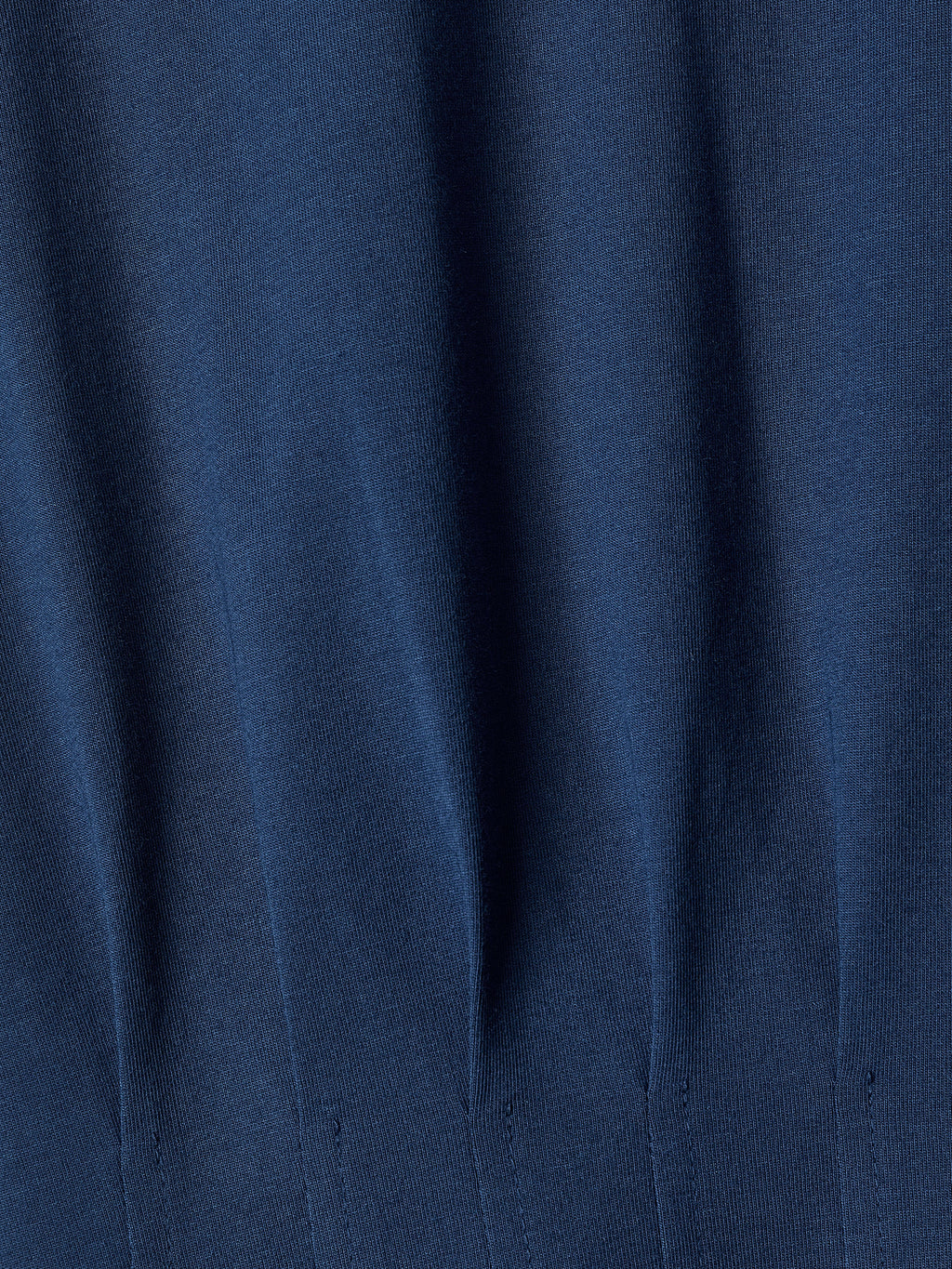 Extended-Sleeve Crew-Neck Midi Dress with Pintucks