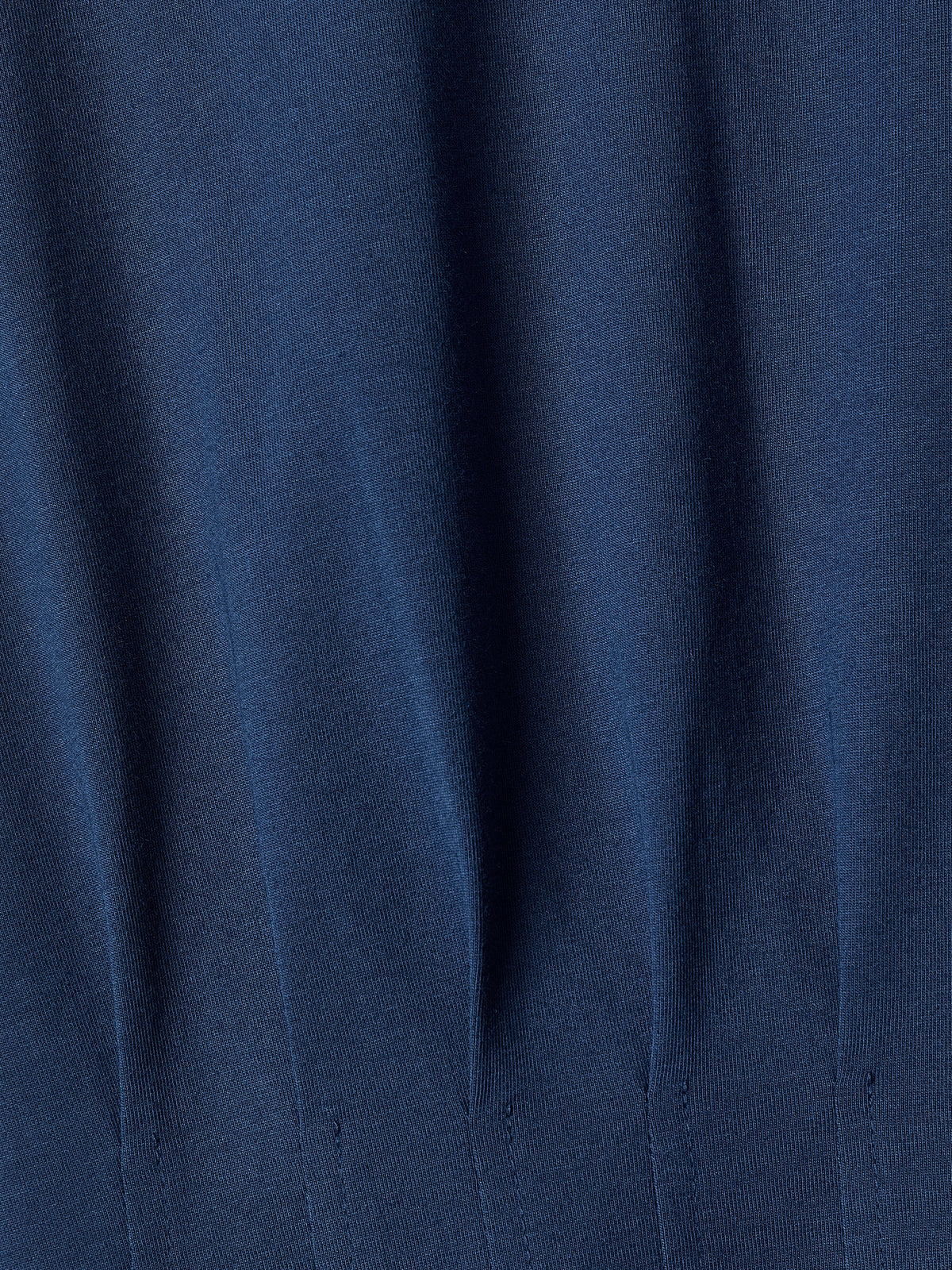 Extended-Sleeve Crew-Neck Midi Dress with Pintucks