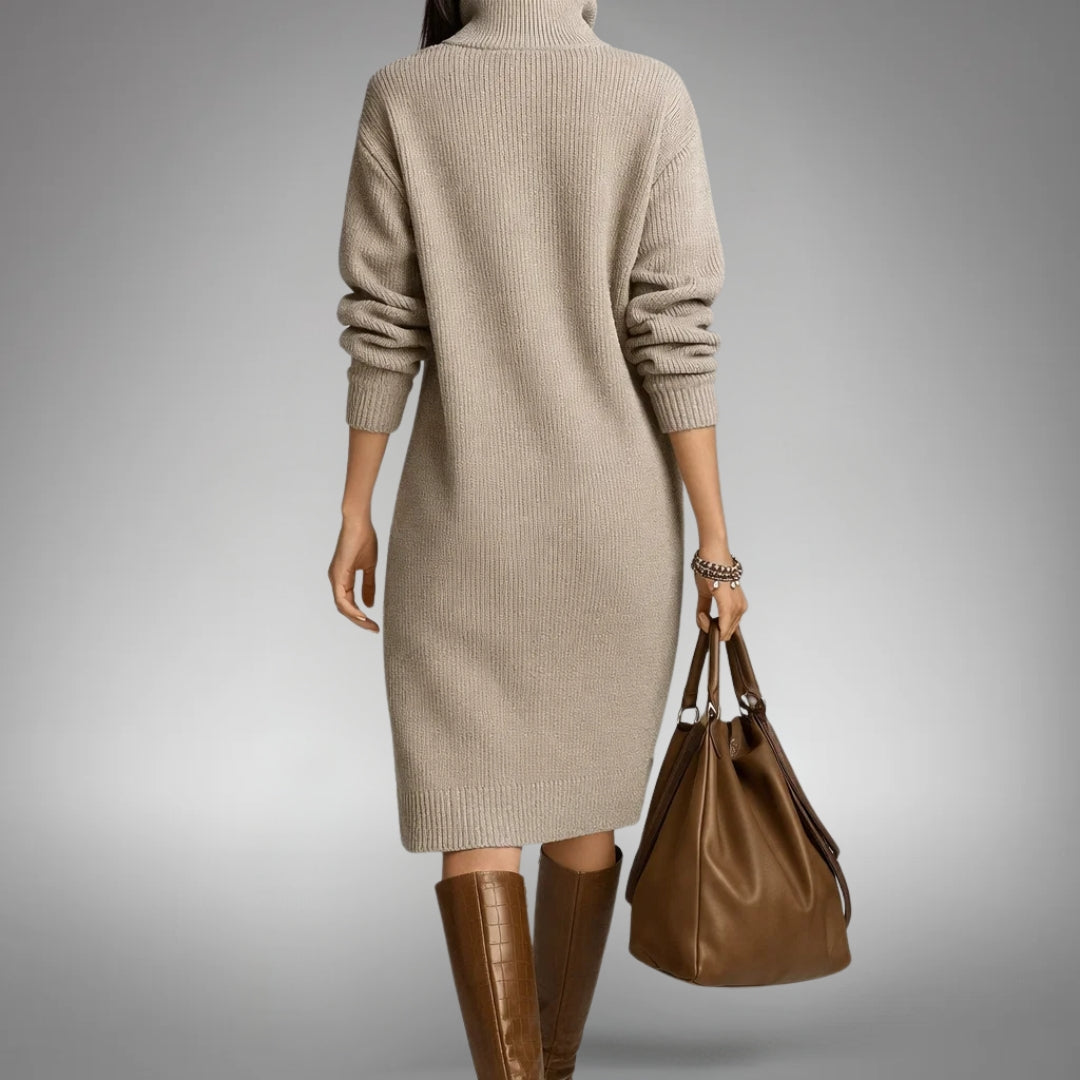 Lunara™ Knit Midi Dress