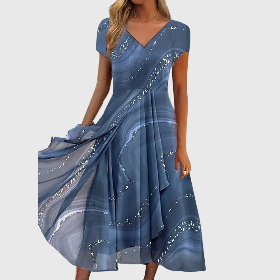 Astrid | Flowing Midi Dress