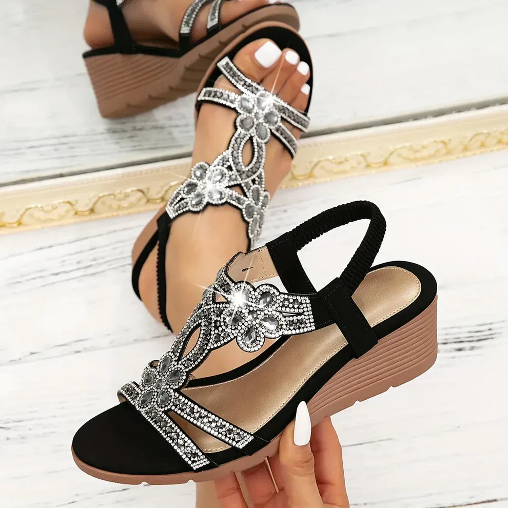 Aurelia - Crystal Sandals