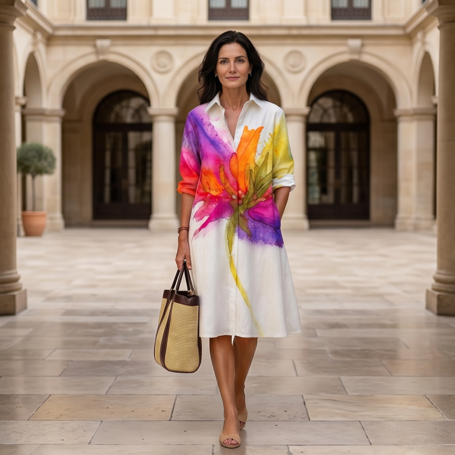 Lydia™ | Elegant Midi Dress