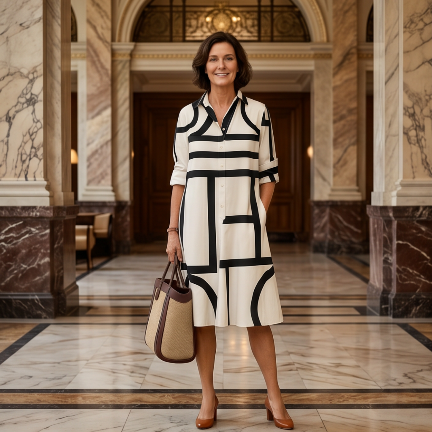 Ellie™ | Stylish Midi Dress