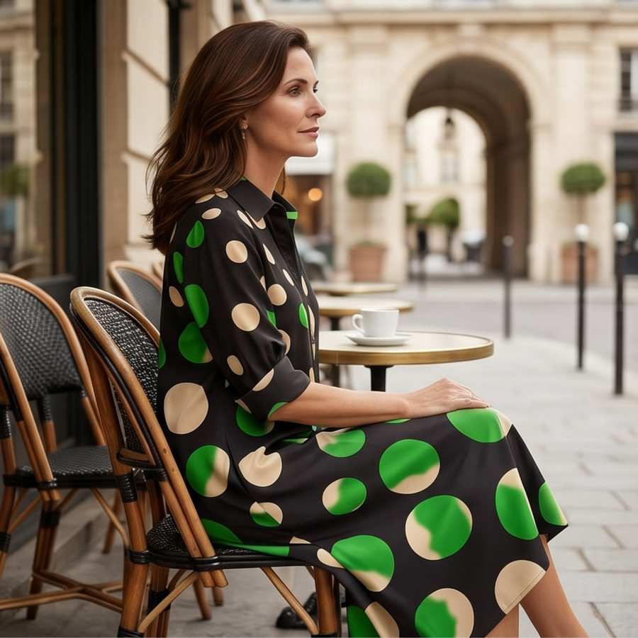 Naomi™ | Elegant Midi Dress