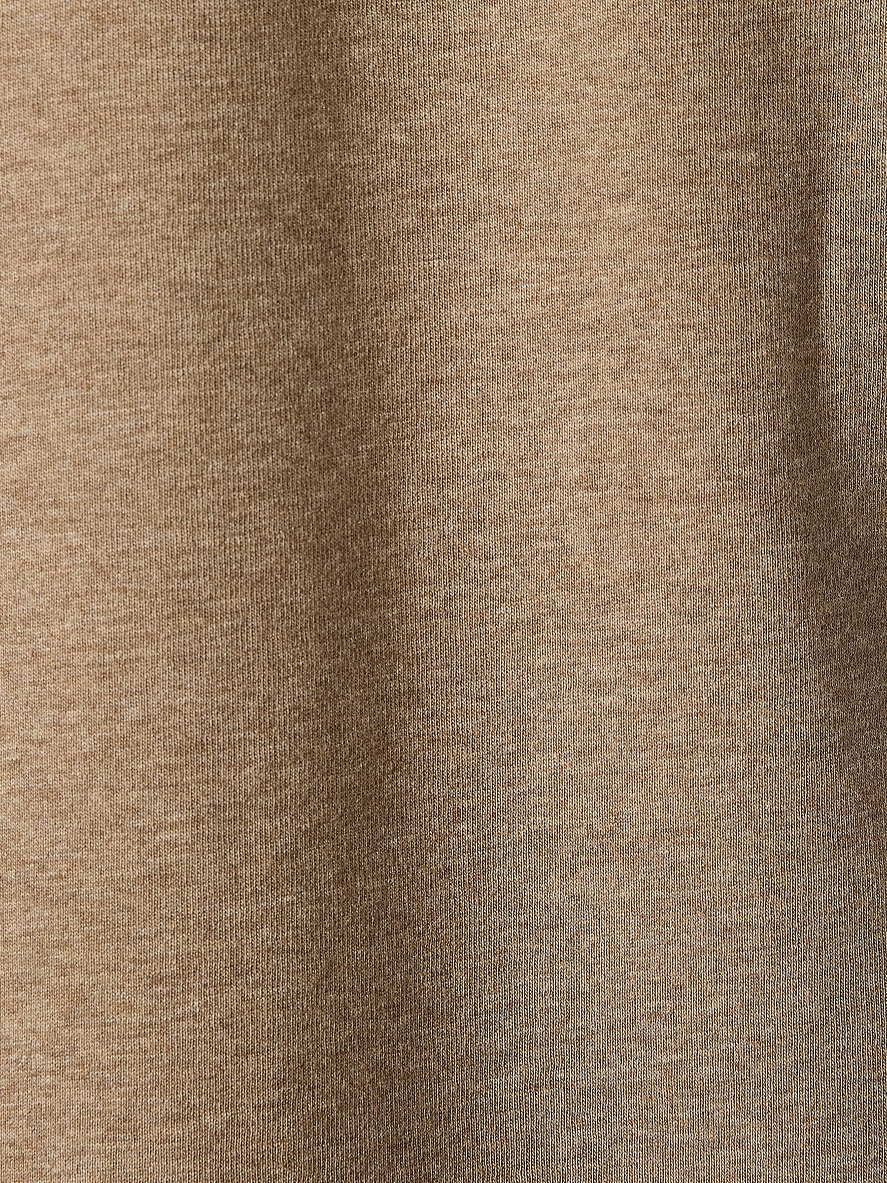 Short-Sleeve Crew-Neck Ribbed Tee