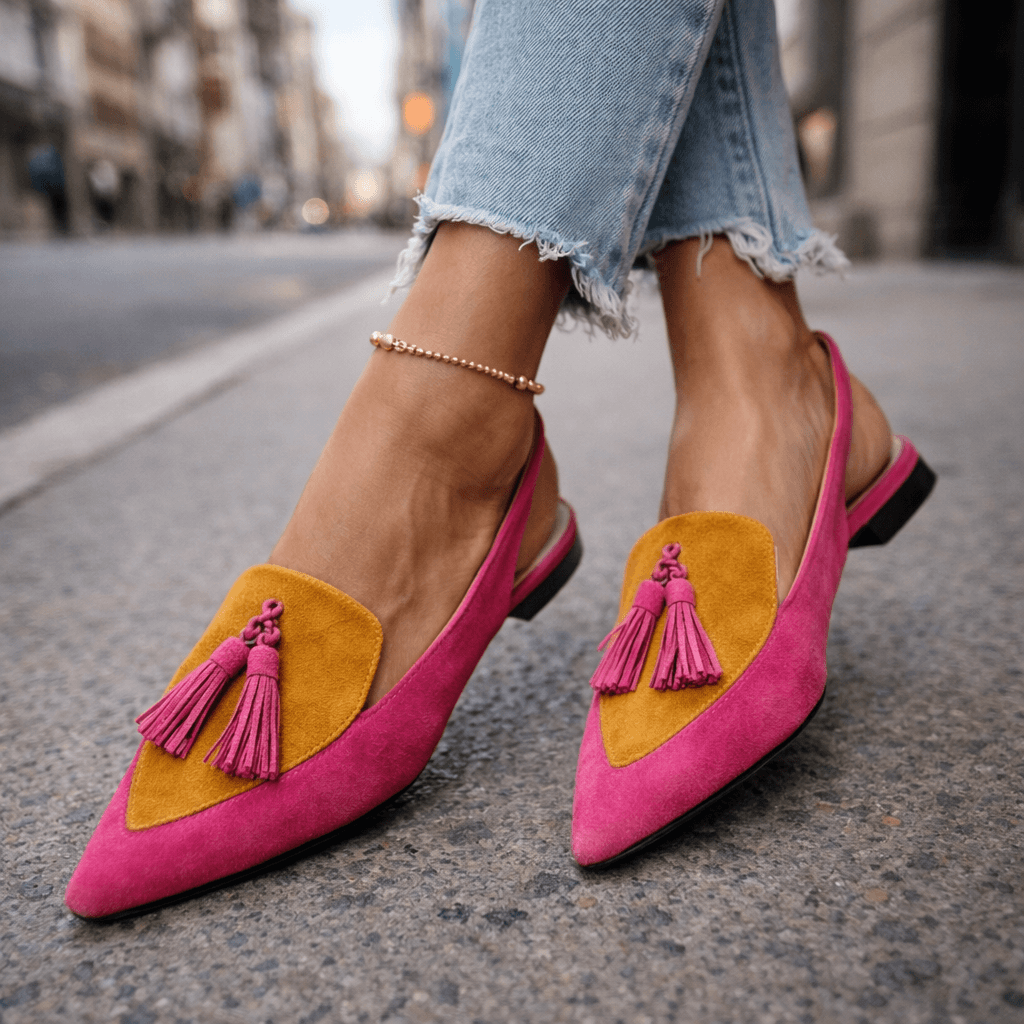 Élodie | Elegant Tassel Sandals