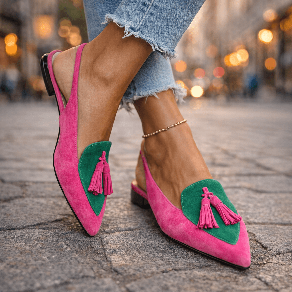 Élodie | Elegant Tassel Sandals