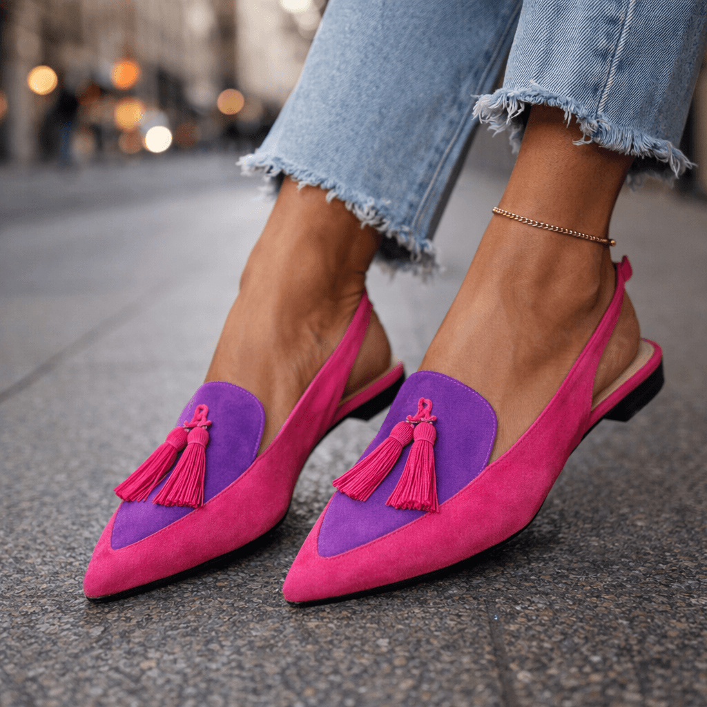 Élodie | Elegant Tassel Sandals