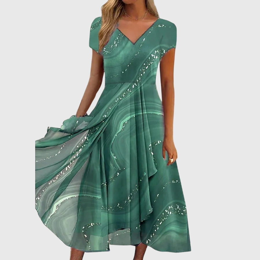 Astrid | Flowing Midi Dress