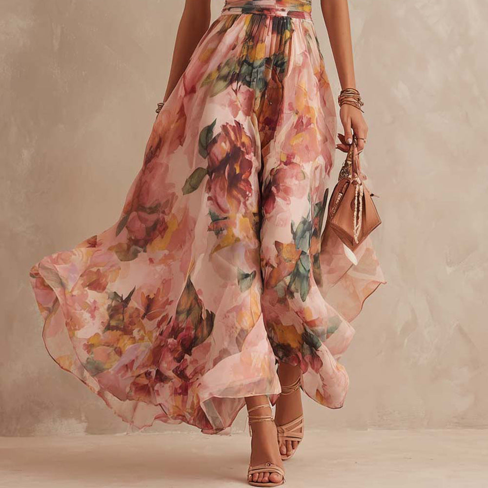 Beatrice | One-Shoulder Chiffon Dress