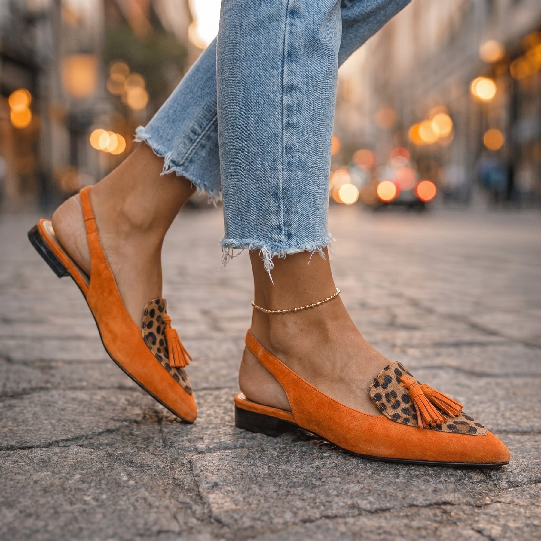 Élodie | Elegant Tassel Sandals