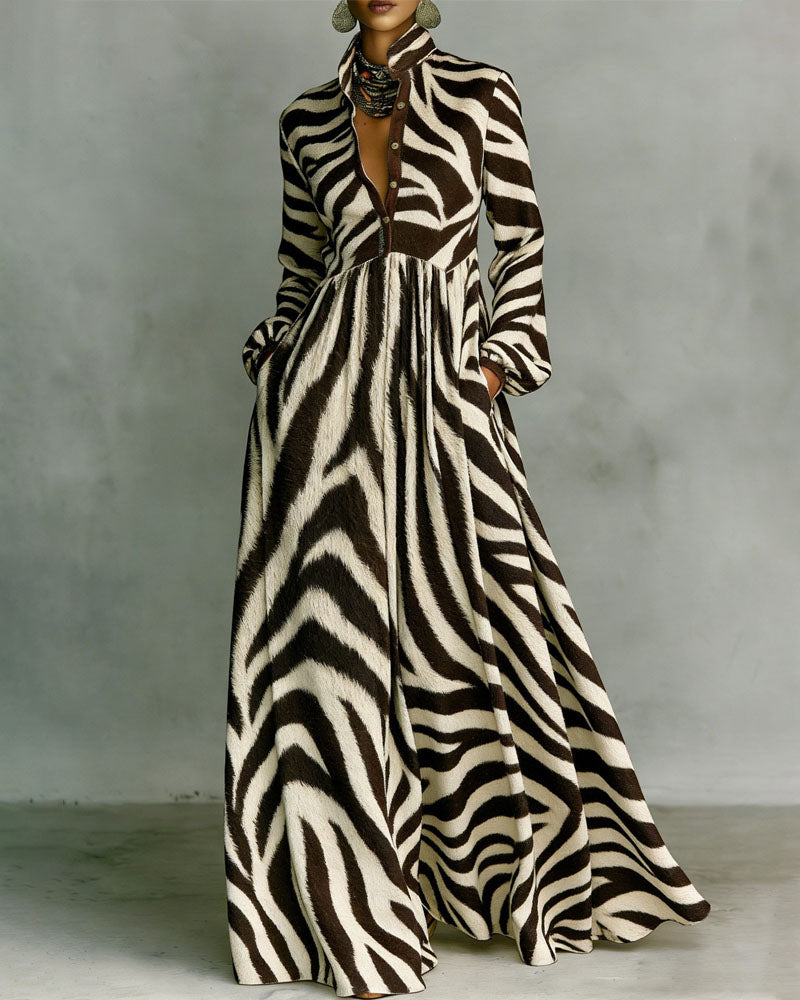Mosaic Hour Maxi Dress