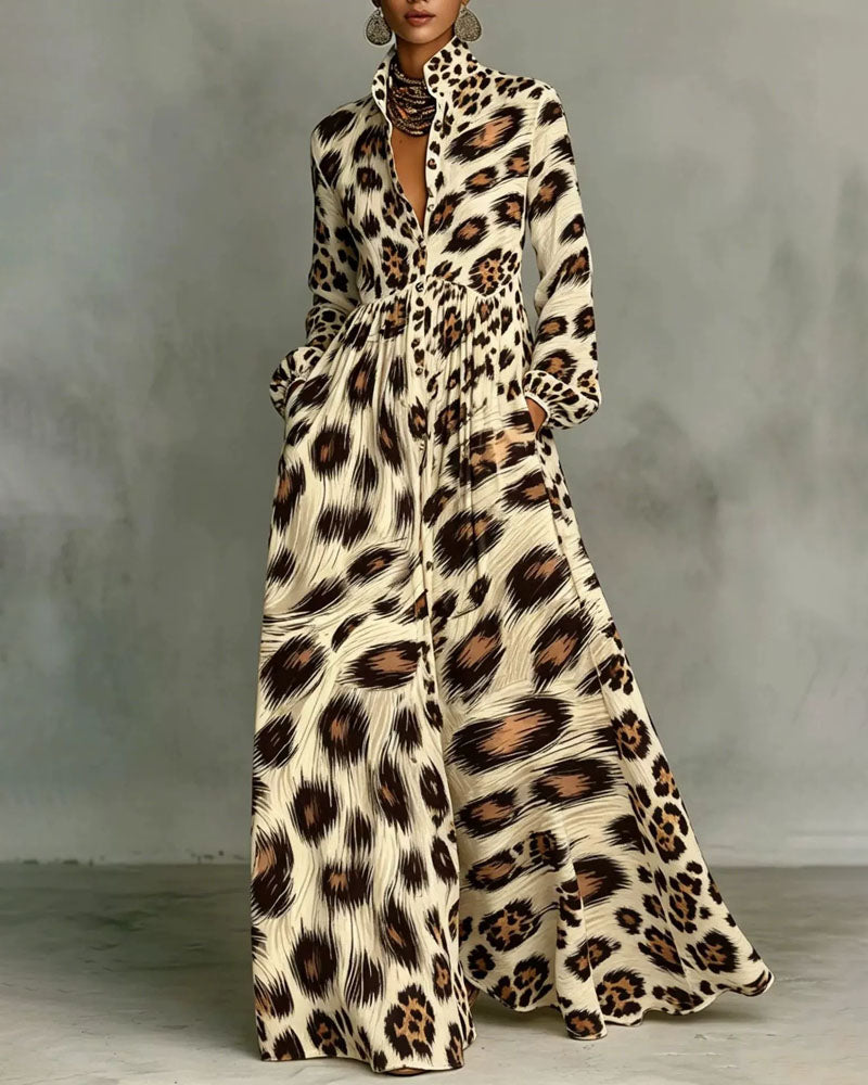 Mosaic Hour Maxi Dress