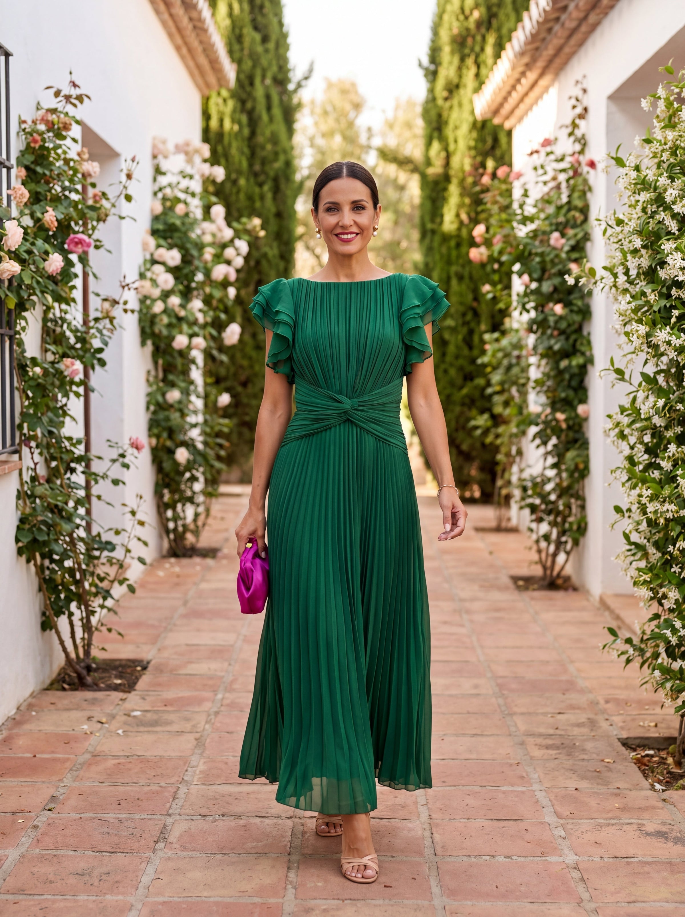 Gloria™ │ Elegantly Draped Dress