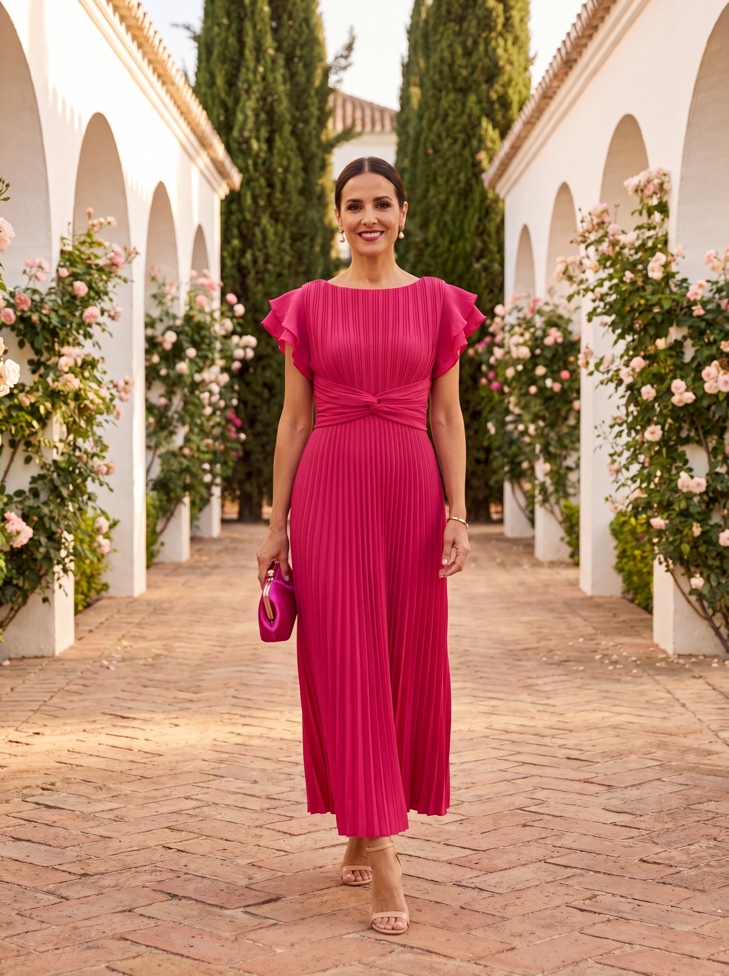 Gloria™ │ Elegantly Draped Dress