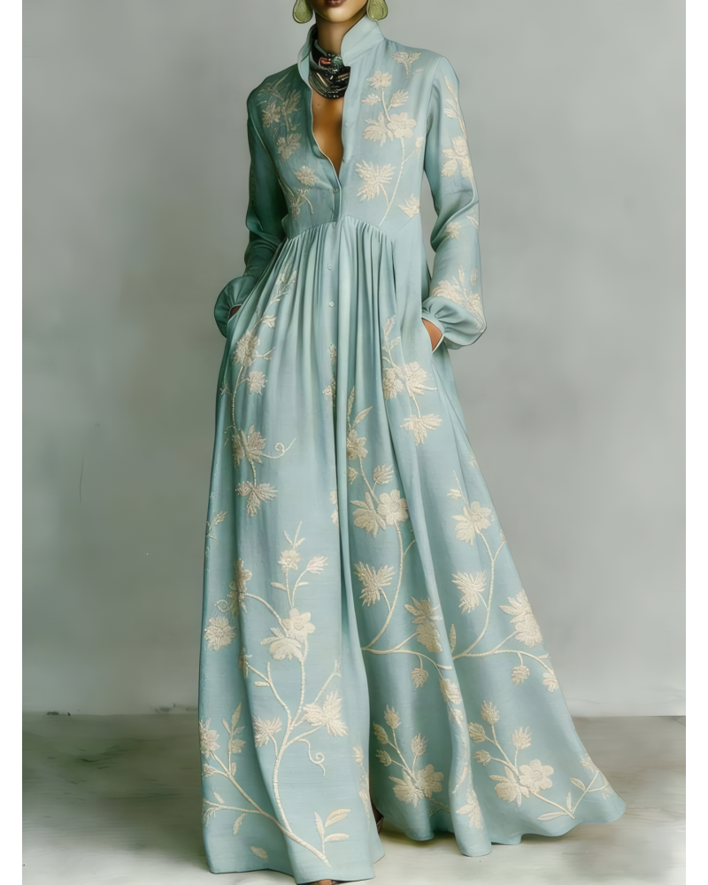 Mosaic Hour Maxi Dress