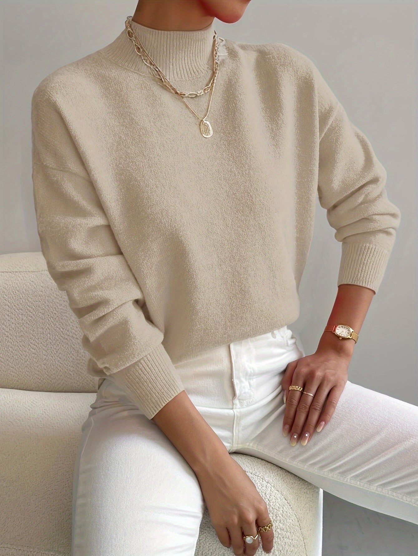 Noëlle | Soft & Warm Turtleneck Jumper