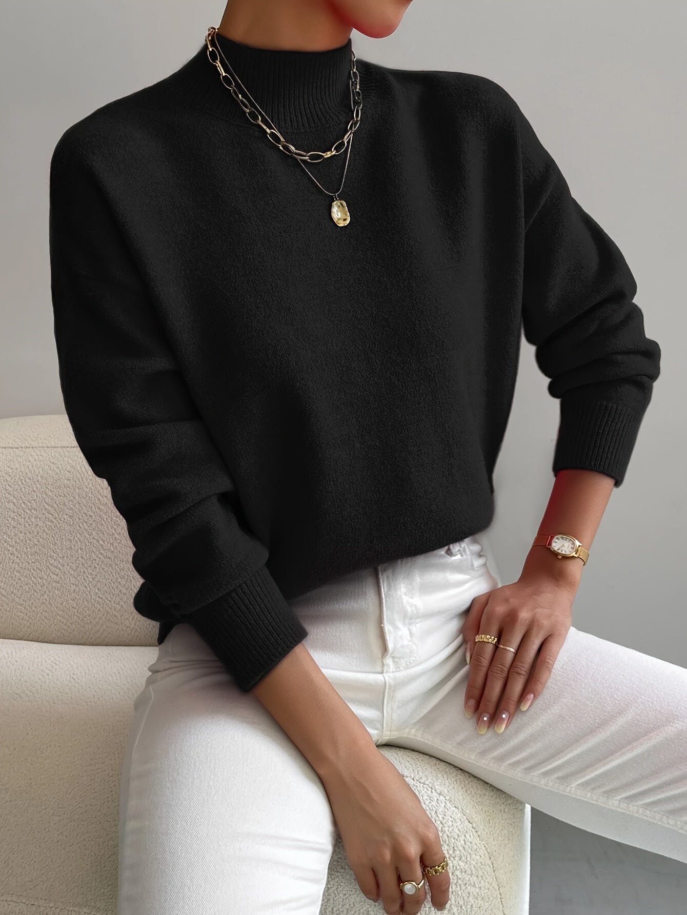Noëlle | Soft & Warm Turtleneck Jumper