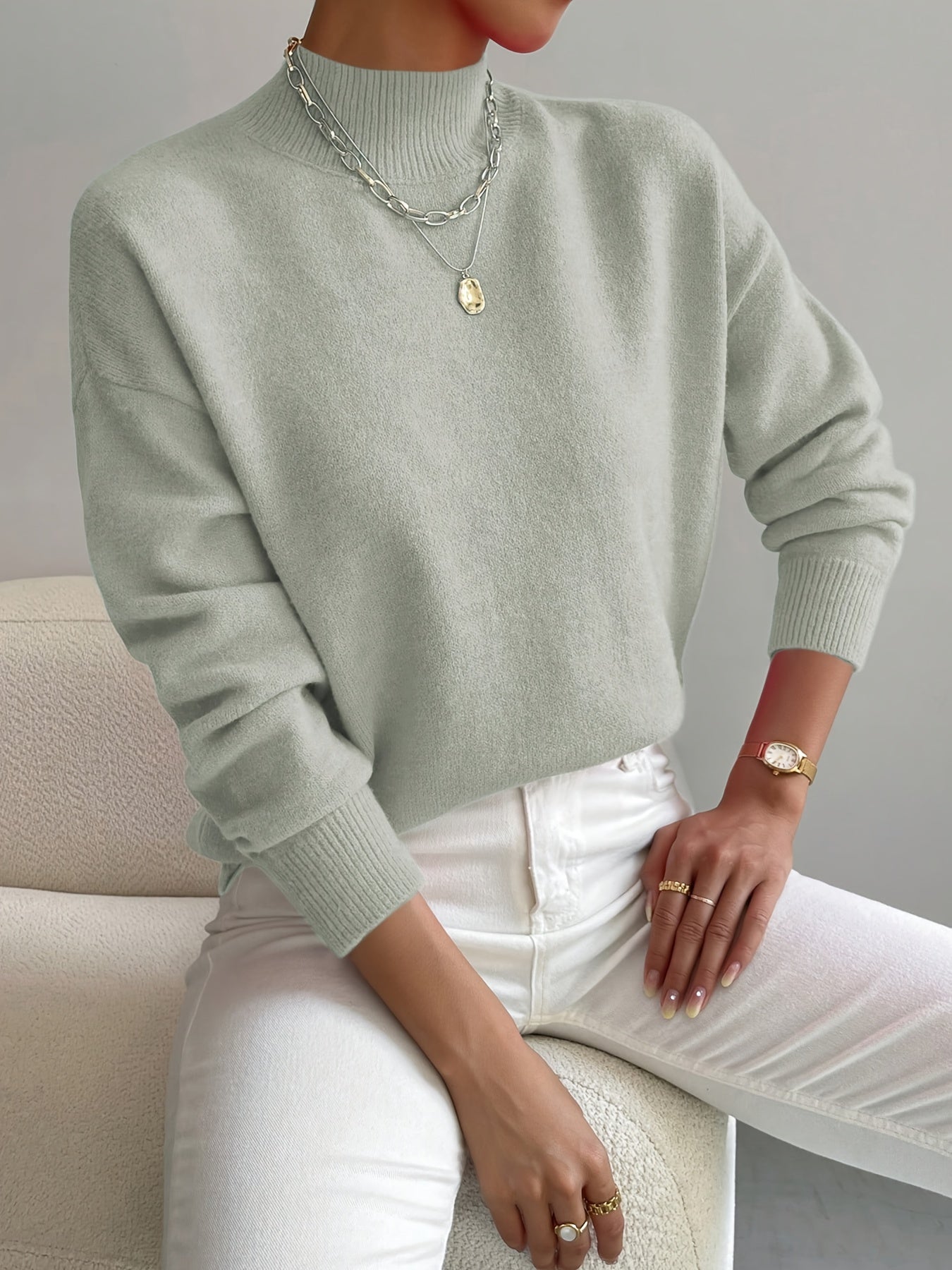 Noëlle | Soft & Warm Turtleneck Jumper